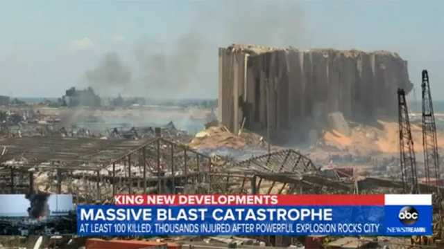 Grandes incógnitas sobre la destrucción sin precedentes en Beirut. (Foto: ABC News)