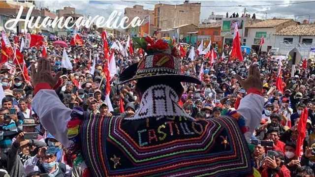 Pedro Castillo aseguró que \"el cambio y la lucha recién comienzan\" en Perú. (Foto: @PedroCastilloPL)