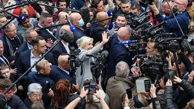 En 2018, Le Pen fue imputada por malversación de fondos públicos. (Foto: @MLP_officiel)